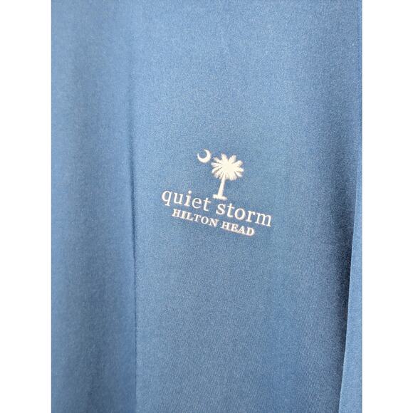 NWT Quiet Storm & Surf Shop Blue Men's Rashguard Tee Size XL - Picture 4 of 10